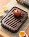 Tea Tray Household Small Dry Brewing And Draining Tea Set Office Tea Table Bamboo Tray Drainage Tea Tray Storage Tray