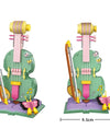 Friends Mini Blocks Juguetes Bloques Violin Piano DIY Model Girls Xmas Gifts Loz Building Bricks for Kids Educational Toys