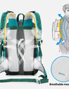 40L Climbing Backpack Waterproof Hiking Bag Multi-Functional Camping Rucksack Outdoor Sports Bags Large Capacity Travel Daypack