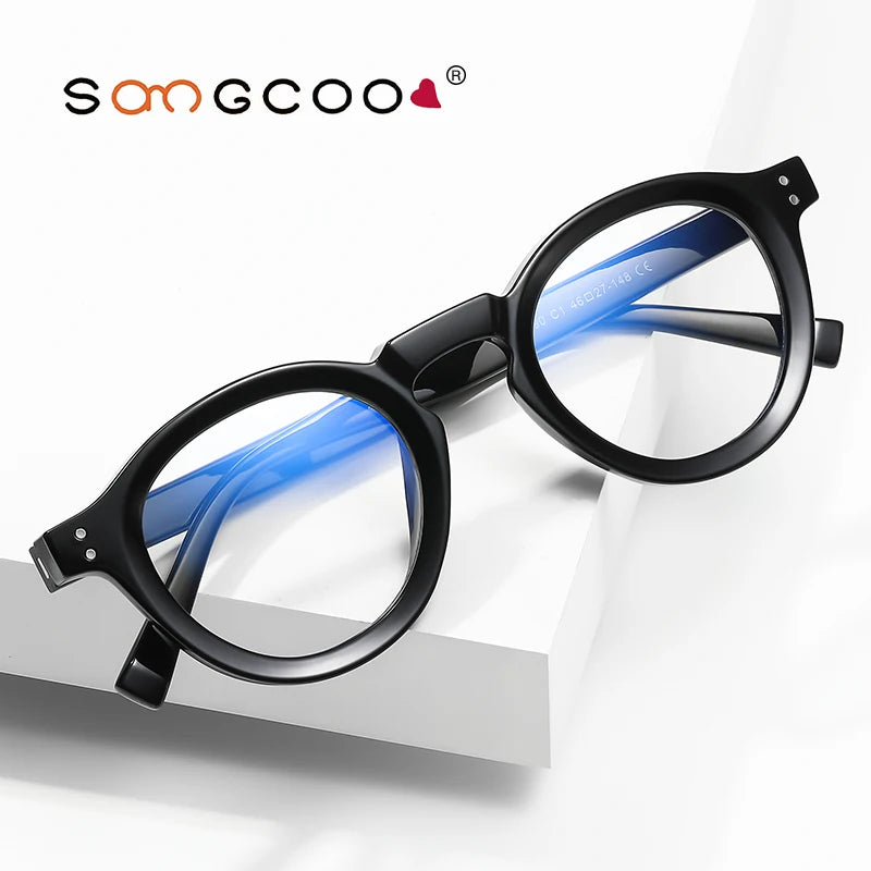 Eyeglass frames Lenses glasses women's grade Eyewear for men Prescription Transparent optical trends Decorative eyepiece