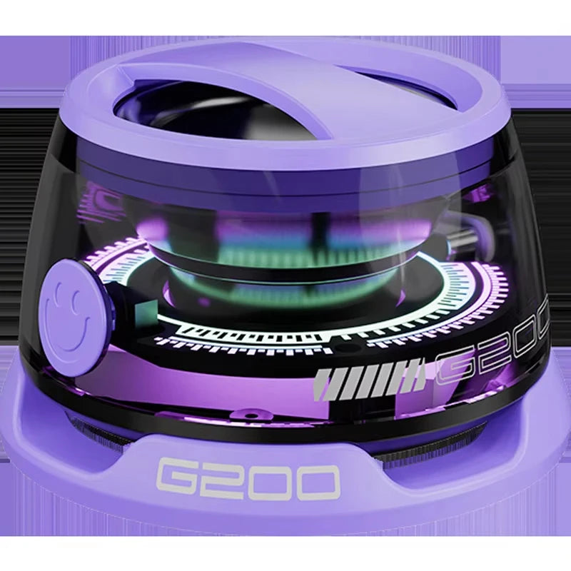Outdoor  Bluetooth Speaker Wireless Portable Mini Travel Stereo Speaker with RGB Color Light and Phone Holder for Ios