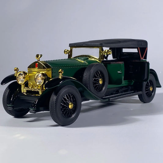 1:24 Rolls Royce Phantom I 1925 Luxury Classic Retro Sedan Alloy Diecast Model Car Home Trendy Toys Ornaments Birthday Present