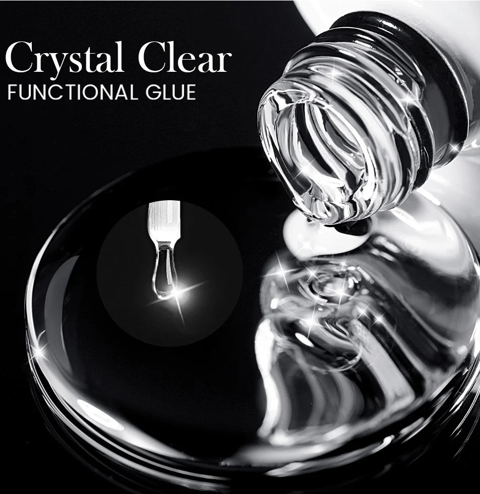 10ml Base Gel Top Coat Rubber Gel Reinforcement Gel for Nails Tools Soak Off UV LED Nail Varnish Function Gel