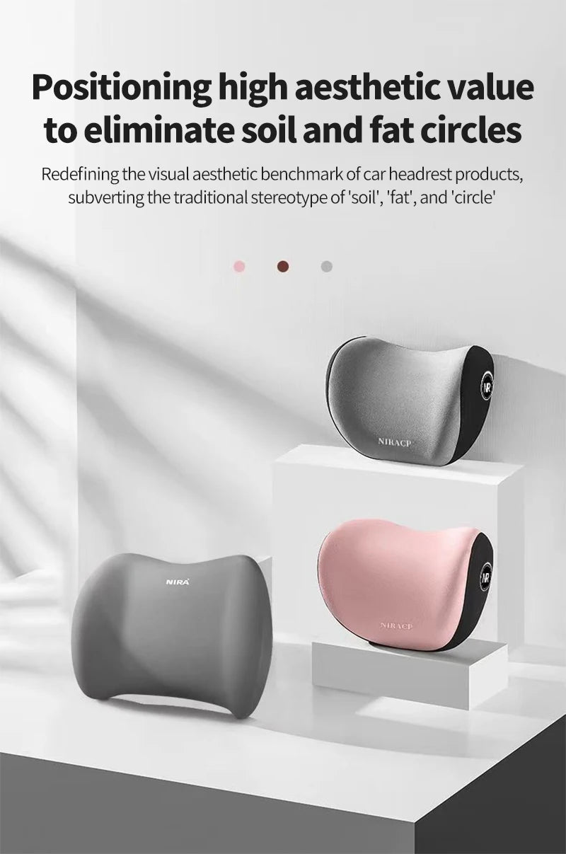 Memory Foam Car Neck Headrest Pillow Auto Car Seat Pillow Breathable Head Support Neck Rest Protector Automobiles Interior