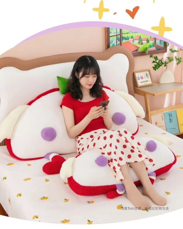 Cute Toast Clown Plush Toy Soft Bread Pillow