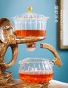 Heat-resistant Glass Teapot With Base Creative Tea Set Elephant Shape Automatic Tea Set Pu'er Oolong Teapot And Cup Set