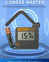 Max Digital Lithium Battery Tester Capacity Universal Test Checkered Load Analyzer Display Check AAA AA Button Cell