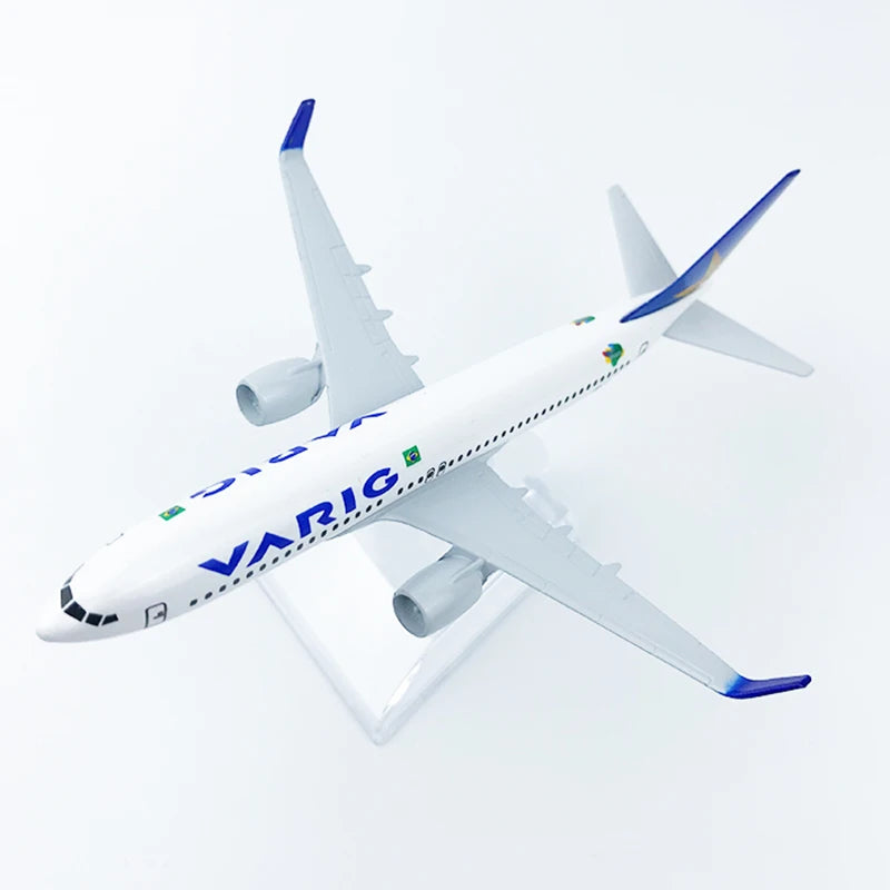 16CM VARIG Airlines Boeing 737 Aircraft Model