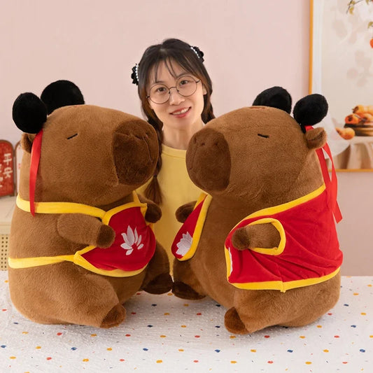 Kawaii Capybara Plush Toy 50 cm Soft Stuffed Animal Pillow