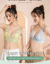 Women’s Lace Transparent Rabbit Ears Push-Up Bra – Soft, Thin, Wire-Free Bralette
