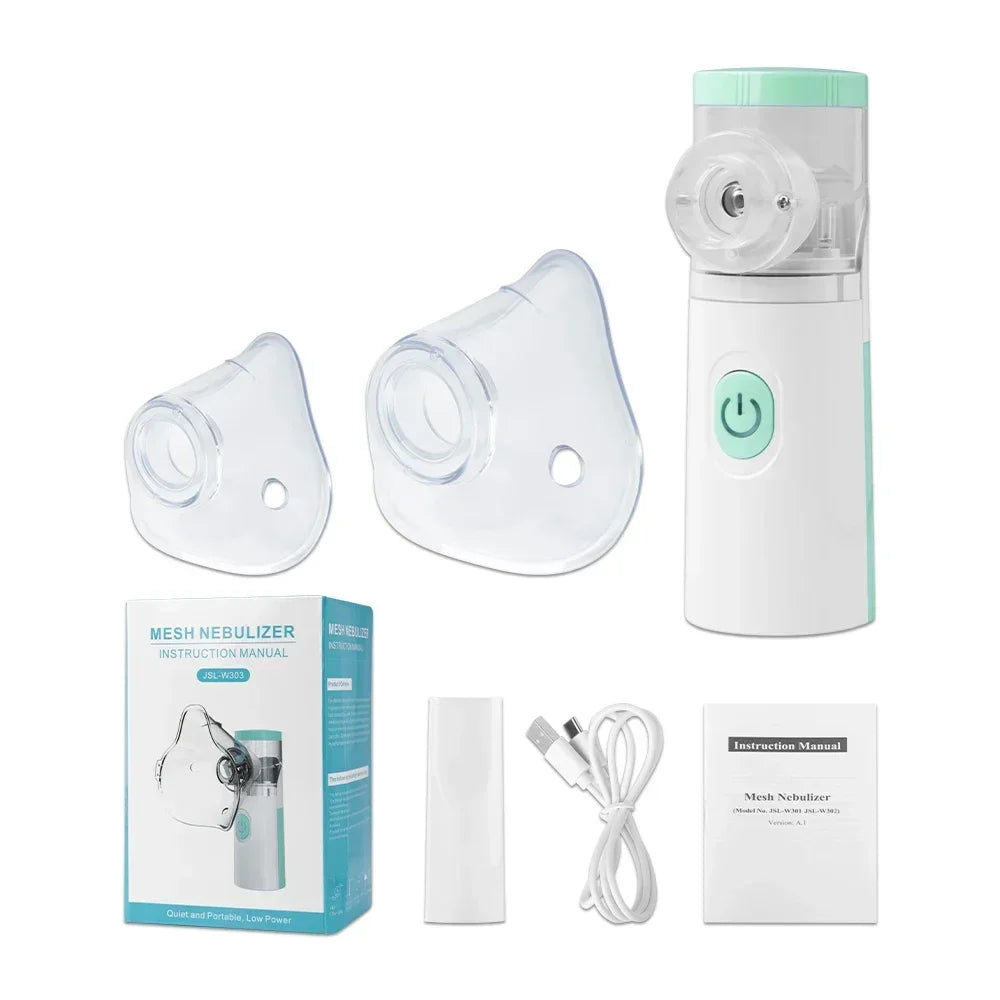 Handheld portable Inhale Nebulizer Mesh atomizer silent inhaler nebuliser inhalator  adult nebulizador Dry Battery Type