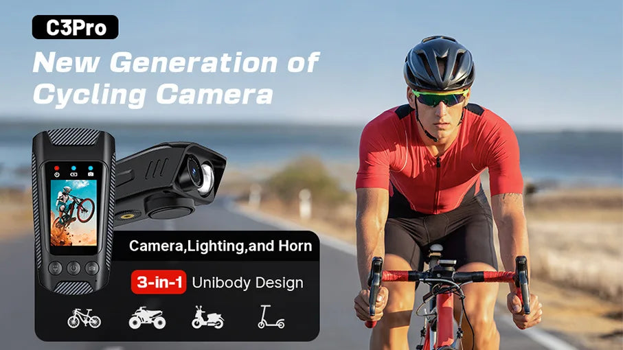 4K 60FPS Action Camera with 6 Axis EIS 2 Inch IPS Screen and 5 Hour Recording