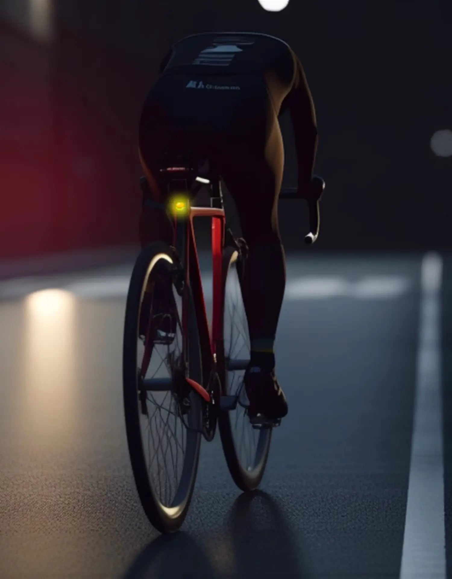 Customizable Intelligent Expression Taillights 140 LED Lights Smart Braking Sensor Multiple Colors Bicycle Rear Light