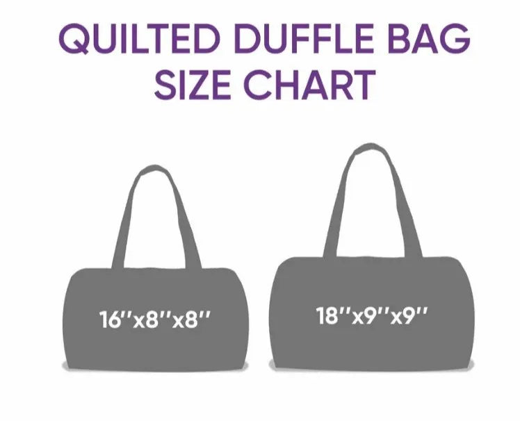 Quilted Travel Bag 3D Butterfly Flowers Print Large Capacity Carry On Duffle Bag for Women Weekend Luggage Overnight Bag