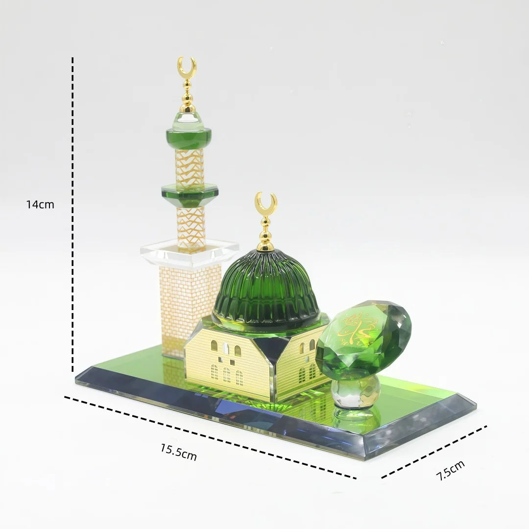 Muslim Kaaba Muslim Crafts Building Model Islamic Architecture Handicrafts Souvenirs for Home Desktop Car Decor