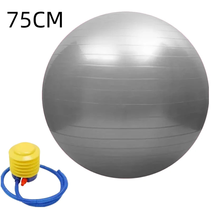 45CM-95CM Yoga Pilates Soft Big Ball Gym For Fitness Workout Exercise Balls Thickened Explosion-Proof Home Pvc Equipment