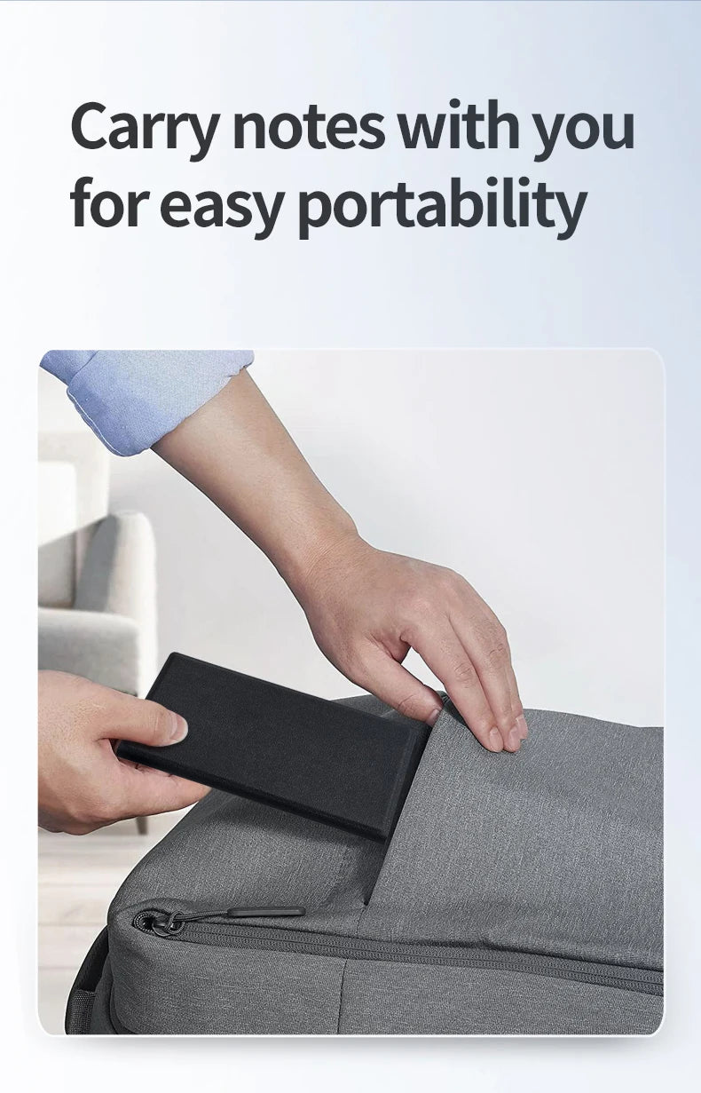 6.5 Inch Leather Case for Magic Tablet Full Screen Handwriting Induction Drawing Blackboard Erasable Meeting LCD sketches Pad