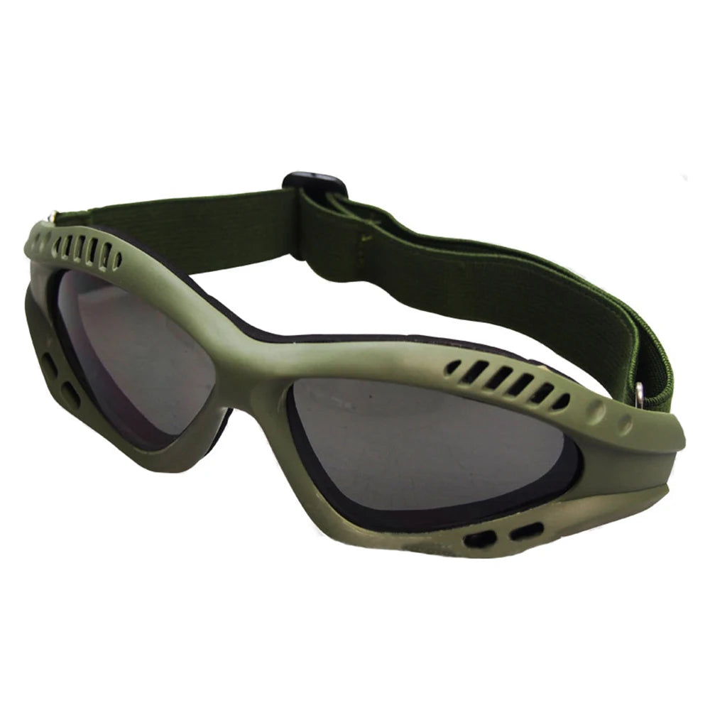 Outdoor Eye Protective Comfortable Airsoft Tactical Glasses Goggles Anti Fog With Metal Mesh/PC Len For Paintball Hunting