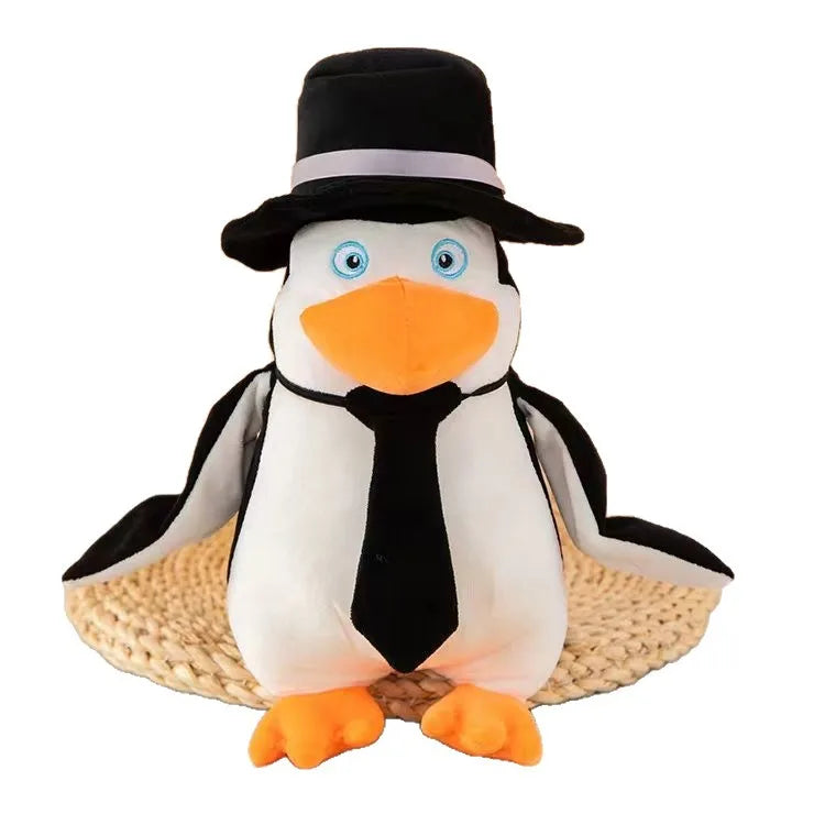 Cute Penguin Plush Toy Soft Stuffed Animal Pillow