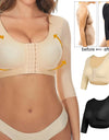 Womens Arm Shaper Tops Slimmer Compression Half Sleeves Post Surgery Posture Corrector Shapewear