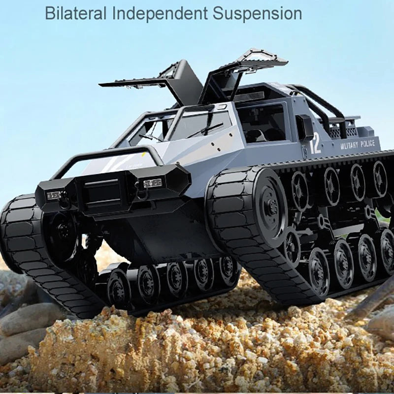 RC Car High-speed Electric Off-road Tank Stunt Car  Crawler Snow Climbing Remote Control Vehicle Toy gift
