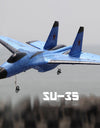 FX620 RC Plane Drone SU35 2.4G Fixed Wing Fighter Electric Toys Airplane Glider EPP Foam Toys Kids Boys Gift