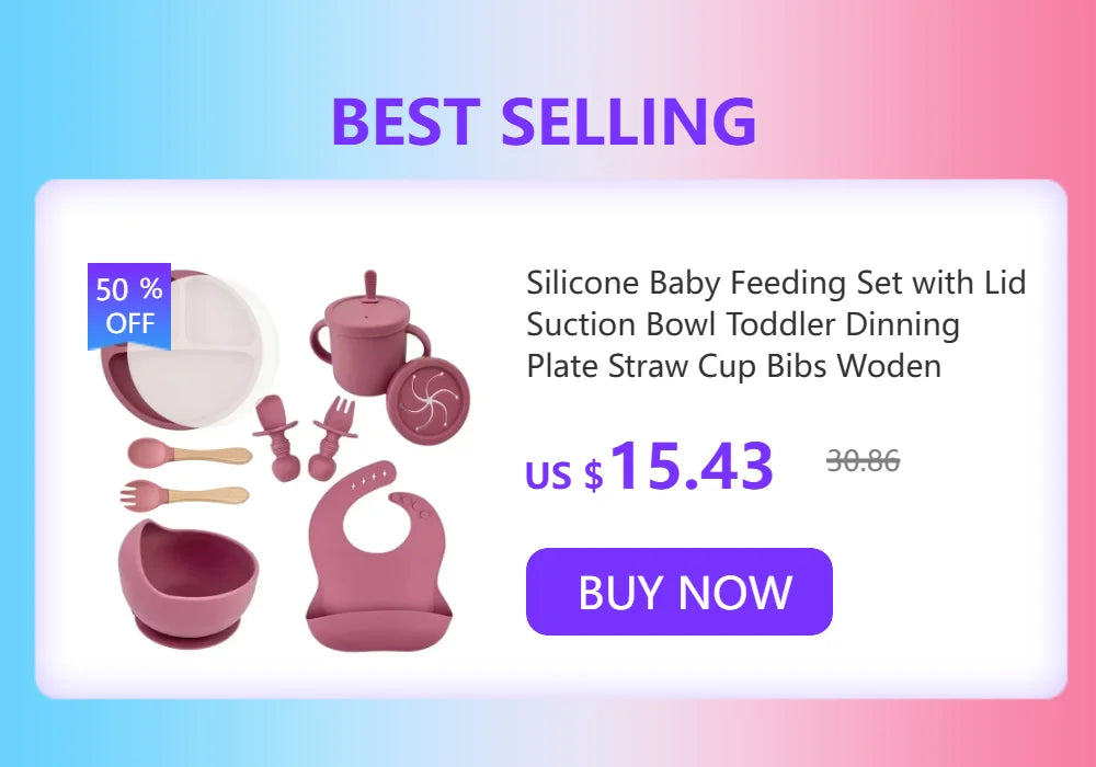 BPA Free Silicone Baby Feeding Set Sucker Bowl Dinning Plate Straw Cup Spoon Forks for Kids Baby Tableware Children Dishes