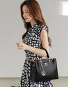 3 Layers Quality Leather Luxury Handbags Bags Designer Crossbody Bags for Women Large Capacity Tote Bag