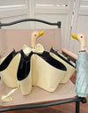 INS Style Duck Umbrella Dual-use Sunny and Rainy UV Protection Folding Rain Gear Windproof Sunshade