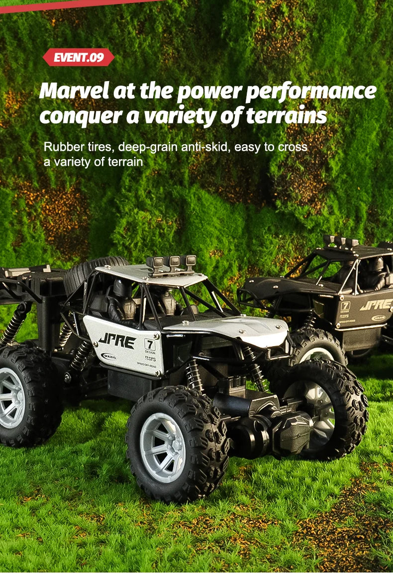1 to 18 Scale Six Wheel Drive Remote Control Off Road Climbing Truck