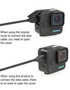 for GoPro Hero11 Black Mini Metal Battery Side Interface Cover for GoPro Sports Action Cameras Accessories