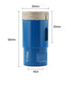Dry Diamond Drilling Core Ceramic Tile Hole Saw Cutter Granite Marble Drill Bits Tiles Crowns with M14 Thread Opener