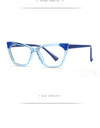 Prescription glasses lunette reading glasses blue light blocking women's eyepieces blue filter