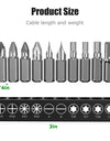 1/4"Hex Magnetic Pivoting Drill Bit Quick Change Drive Guide Drill Pivoting Bit Holder for Tight Spaces Magnetic Bit Tip Holder