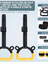 Gymnastic Rings Pull up Handle Rings with Adjustable Straps Chlidren Adult Home Fitness Equipment Workouts Strength Training