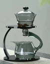 Heat-resistant Glass Teapot Holder Base Tea infusers Tea Ware Tea Making Kungfu Teapot Teacup Automatic Tea Set