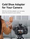 3-in-1 Wireless Lavalier Microphone for iPhone Android PC Computer Camera Real-time Monitoring  Noise Reduction Mic