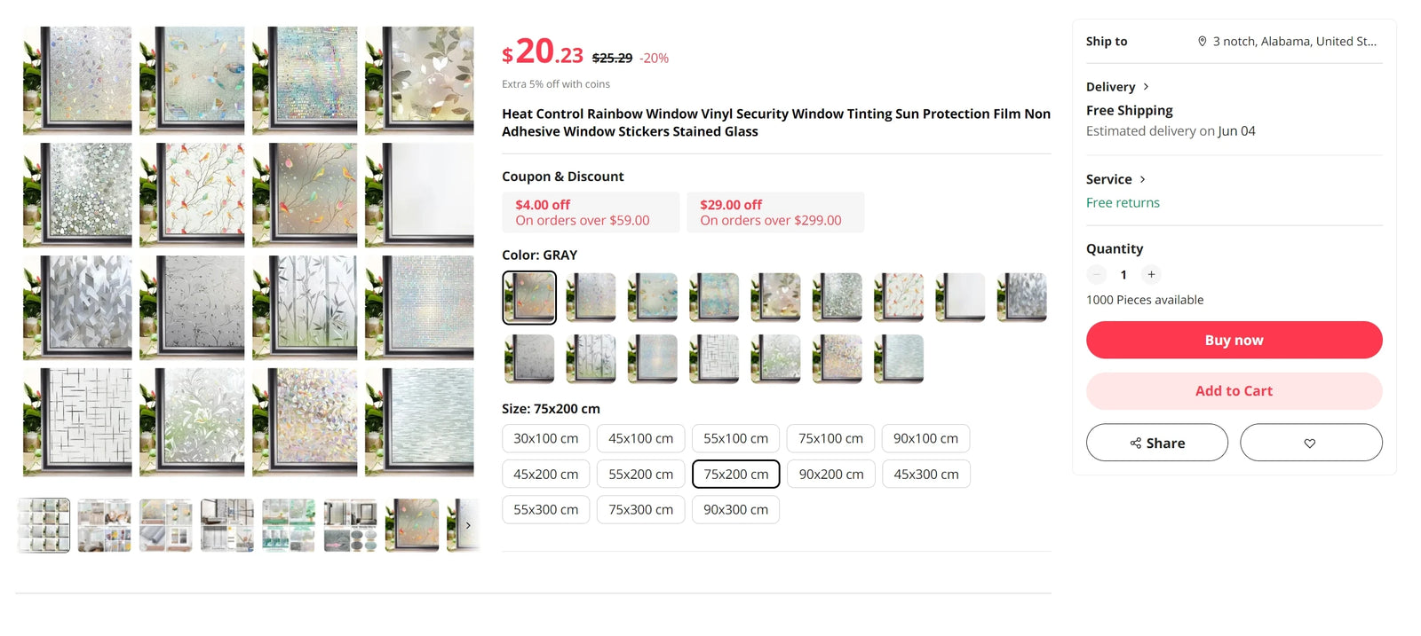 Heat Control Rainbow Window Vinyl Security Window Tinting Sun Protection Film Non Adhesive Window Stickers Stained Glass