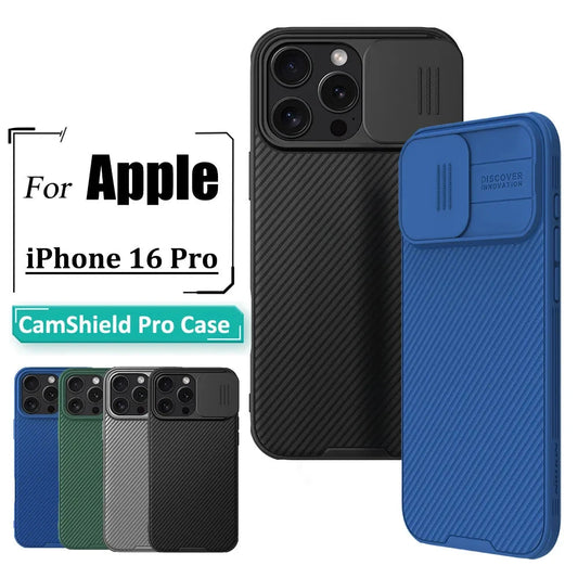 CamShield Pro Phone Case For iPhone 16 Pro Case Camera Slider Protection Hard PC Shockproof Back Cover