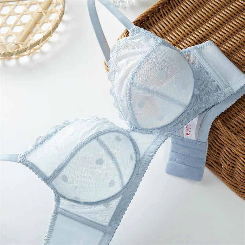 Womens Lace Underwire Minimizer Push Up Bra