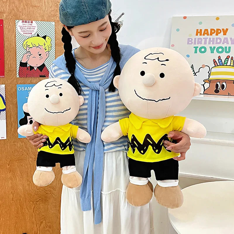 Cute Cartoon Character Plush Pillow Stuffed Doll Toy