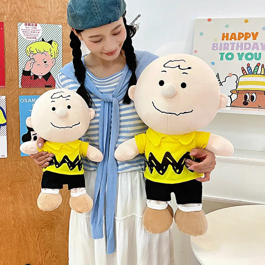 Cute Cartoon Character Plush Pillow Stuffed Doll Toy