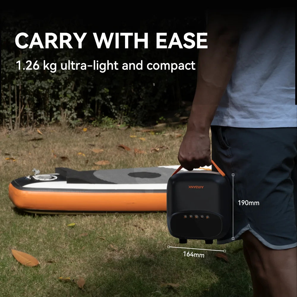 Rechargeable SUP Pump Boat Accessories Stand Up Paddle 20PSI Wilreless Inflatable PVC Pump for Kayak  Surfing Kite Mattress Tent