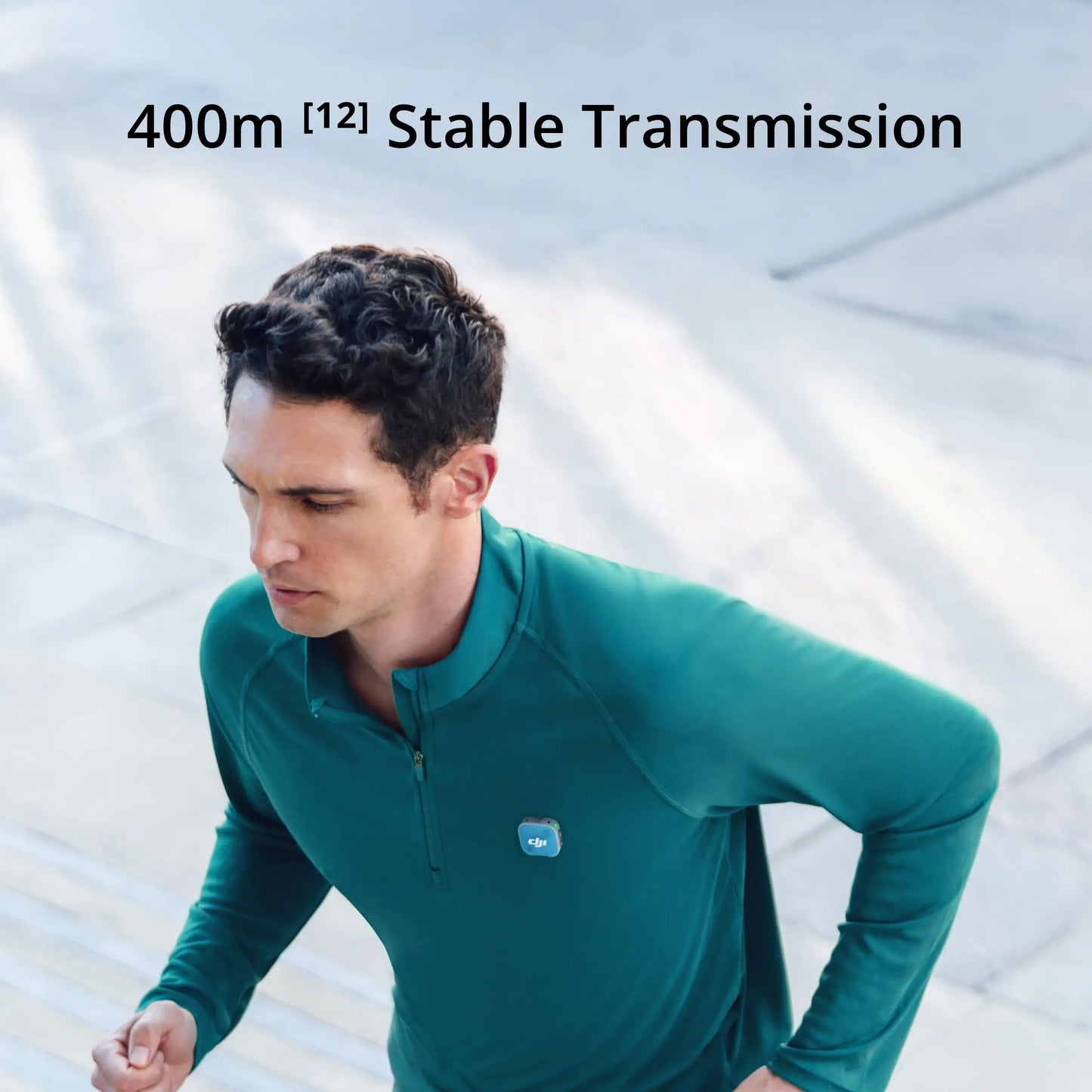 Wireless Microphone Mobile Receiver Kit with Unidirectional Audio Capture for Smartphones Cameras and Content Creation