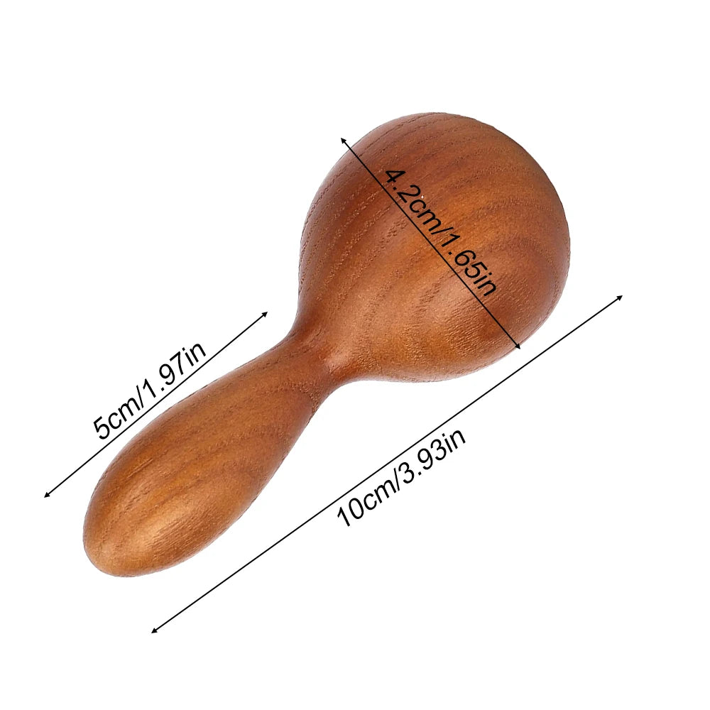 1PC Wooden Massager Handheld Massager Stick for Fascia,Cellulite,Muscle & Abdomen,Body Therapy Massager,Muscle Belly Relief Tool