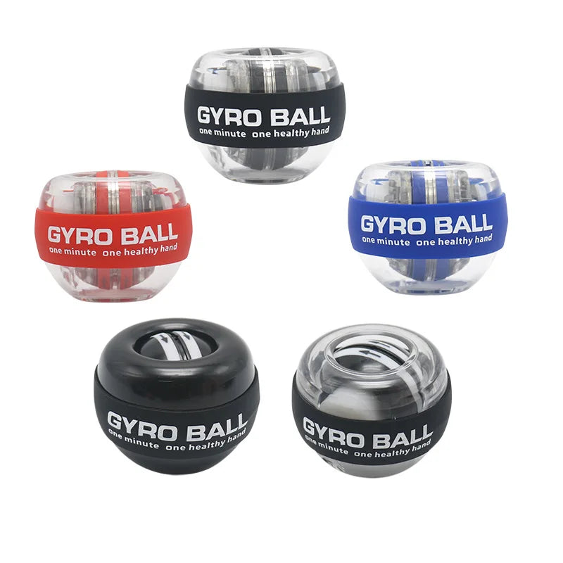 Gyroscopic Power Trainball Autostart Range Gyro Power Wrist Ball with LED Lights Arm Hand Muscle Force Trainer Fitness Equipment