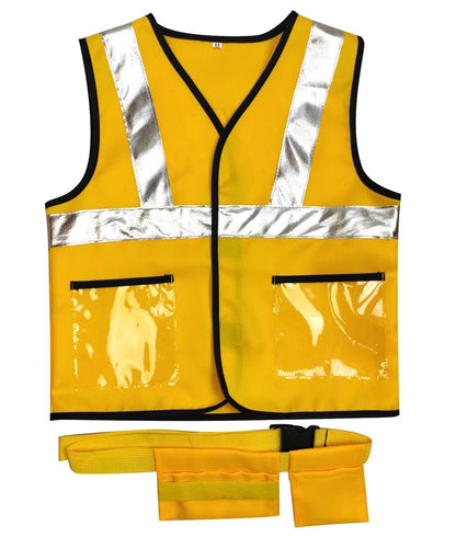 Little Engineer Vest Performance Costume Toy Set Maintenance Worker Costume Construction Worker Costume