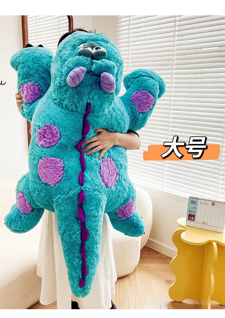 140cm Disney Large James P. Sullivan Stuffed Toys Monsters Plush Dolls  Anime Soft Pillow Room Deco Kawaii Pillow Hugs Kid Gifts