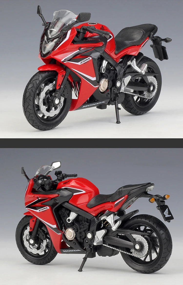 1 18 Scale Honda CBR650F Diecast Motorcycle Model