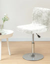 1PC Shiny Velvet Short Bar Chair Covers Stretch Back Bar Stool Covers Small Size Dining Barstool Slipcovers Party Banquet Decor